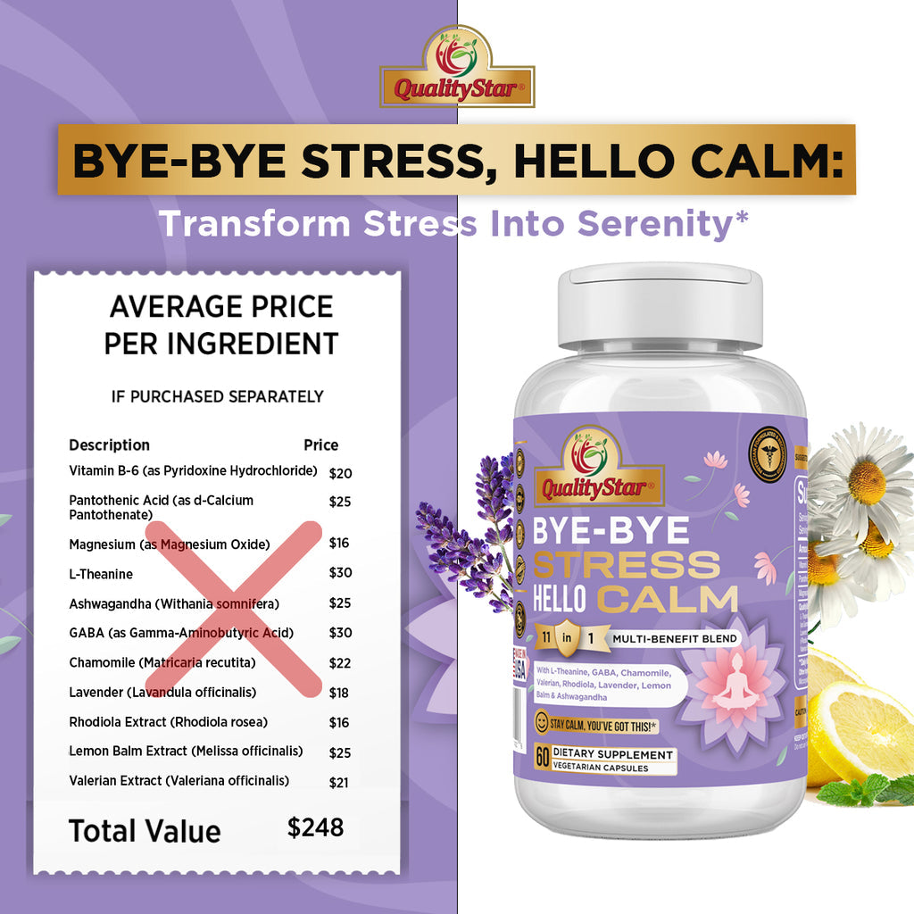 Bye Bye Stress Hello Calm