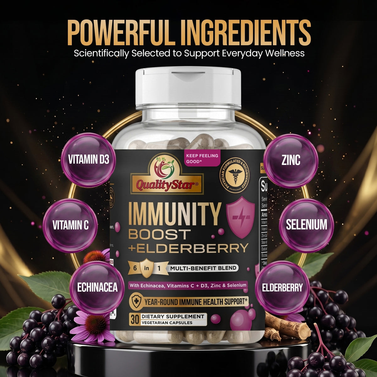 Immunity Boost + Elderberry