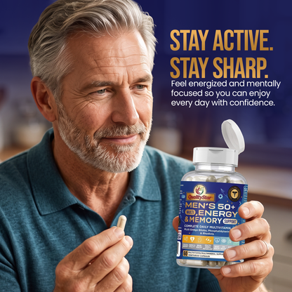 Men’s 50+ Multi, Energy & Memory Support