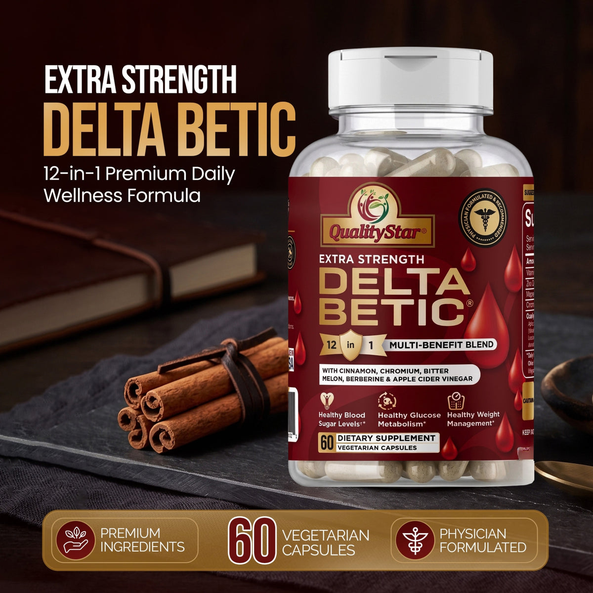 Delta Betic – Blood Sugar Support 
