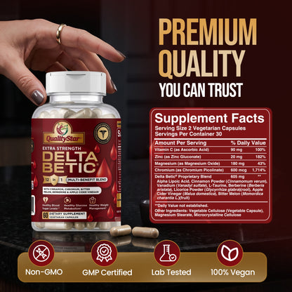 Delta Betic – Blood Sugar Support 