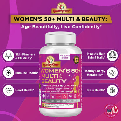 Women’s 50+ Multi & Beauty Support 
