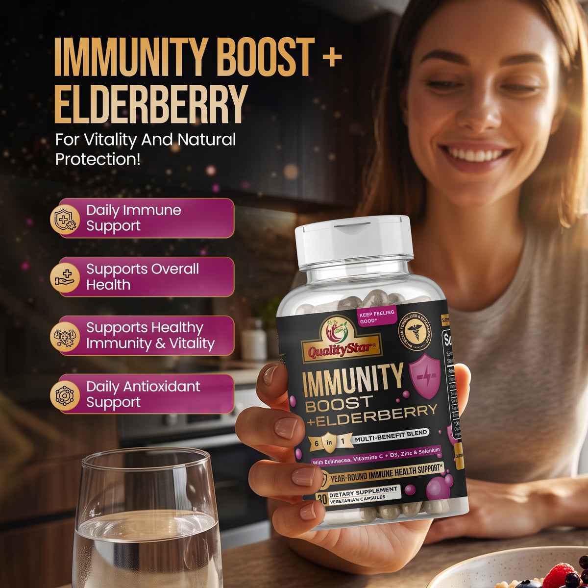 Immunity Boost + Elderberry