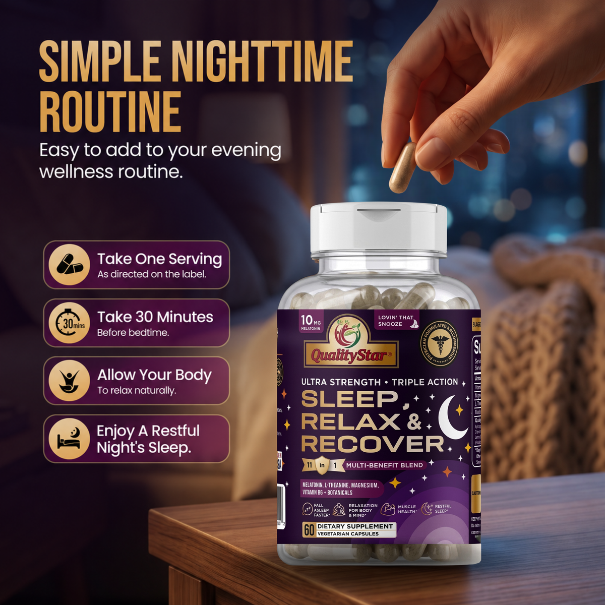 Sleep, Relax & Recover