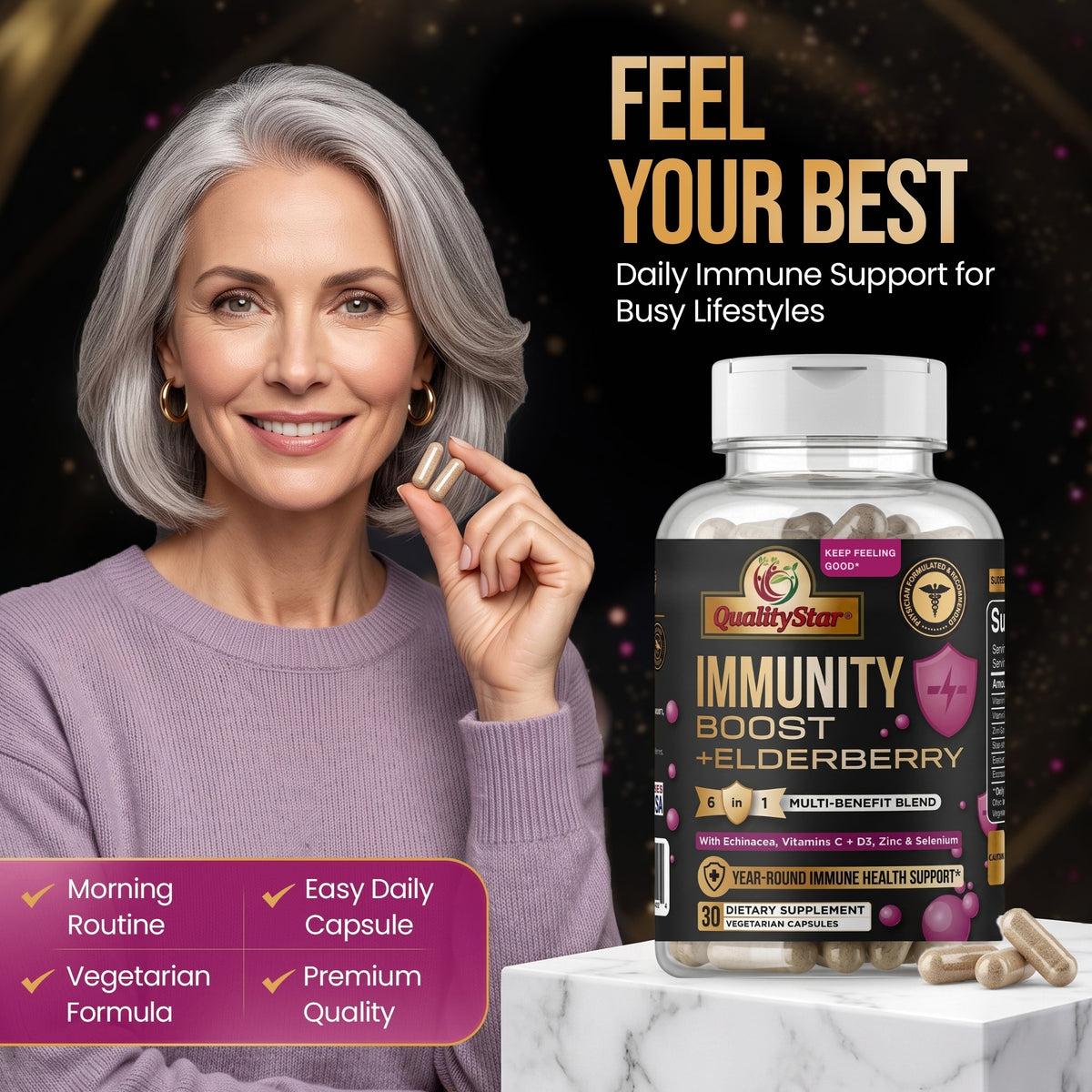 Immunity Boost + Elderberry