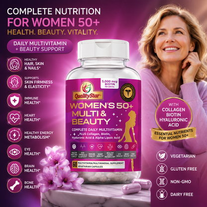 Women’s 50+ Multi & Beauty Support 