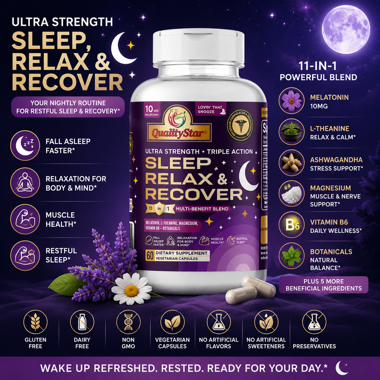 Sleep, Relax & Recover