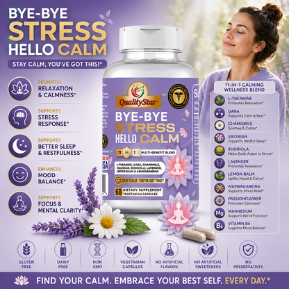 Bye Bye Stress Hello Calm