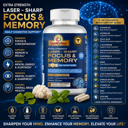 Laser Sharp Focus & Memory