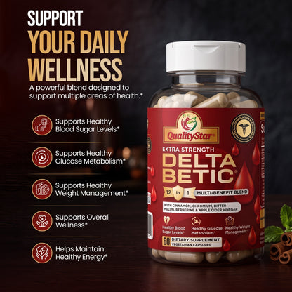 Delta Betic – Blood Sugar Support 