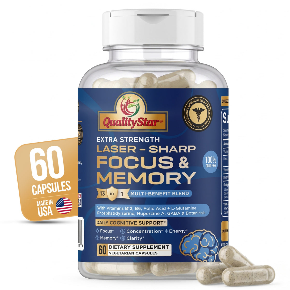 Laser Sharp Focus & Memory
