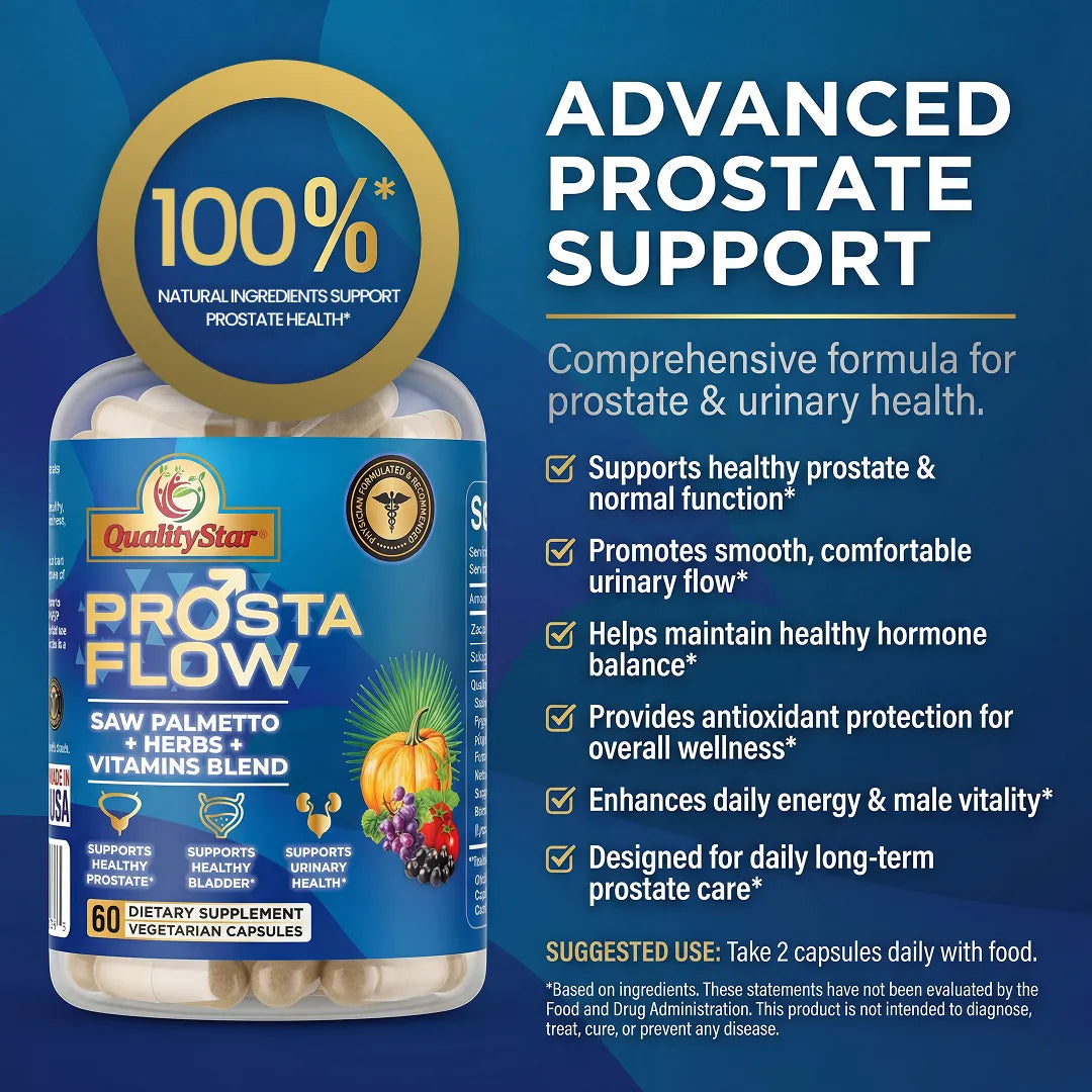 ProstaFlow Advanced Formula for Everyday Prostate Balance & Comfort