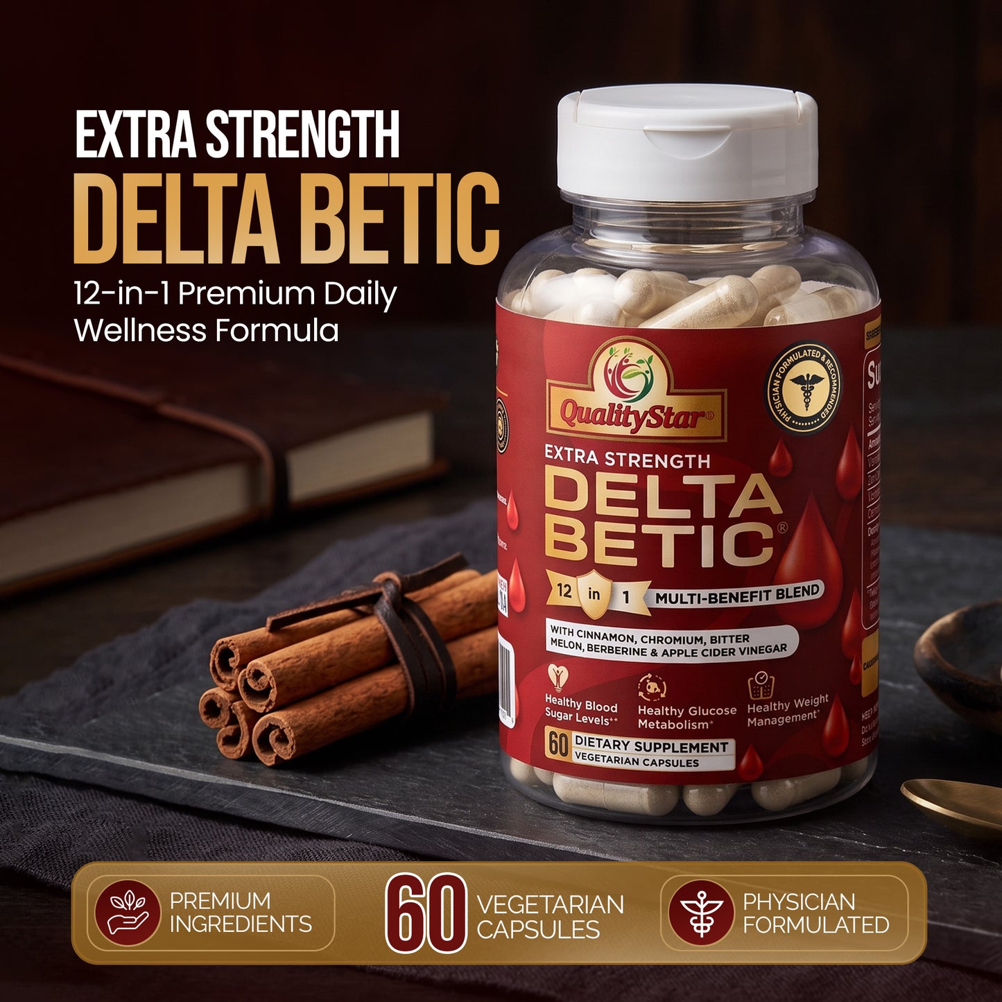 Delta Betic – Blood Sugar Support 