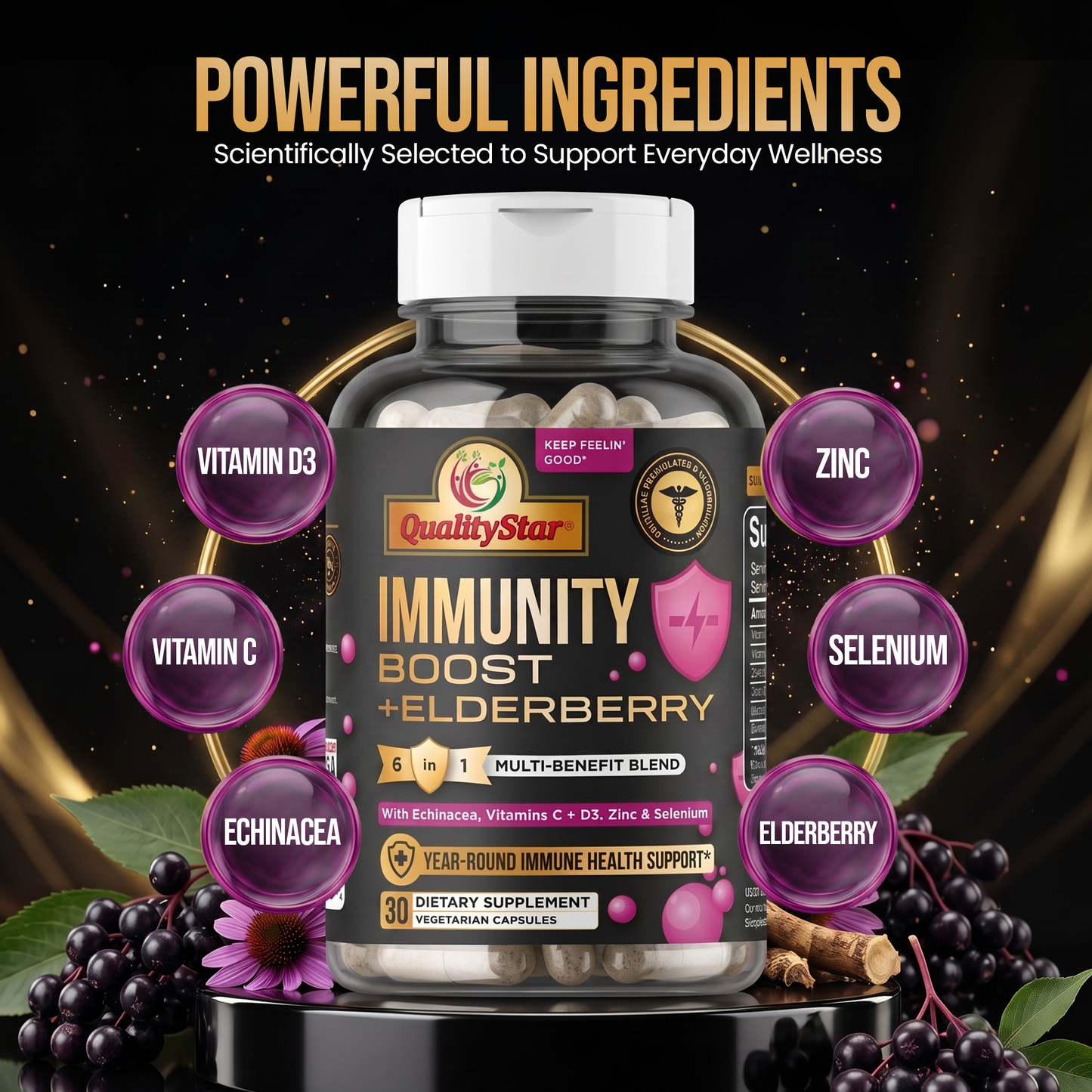 Immunity Boost + Elderberry