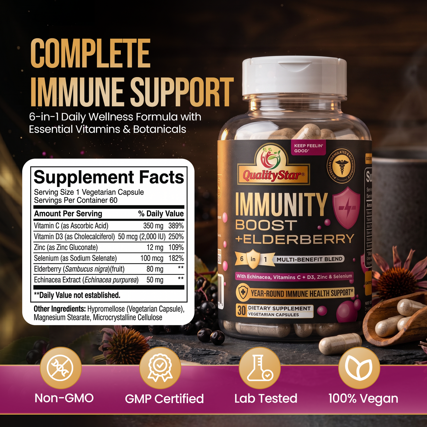 Immunity Boost + Elderberry