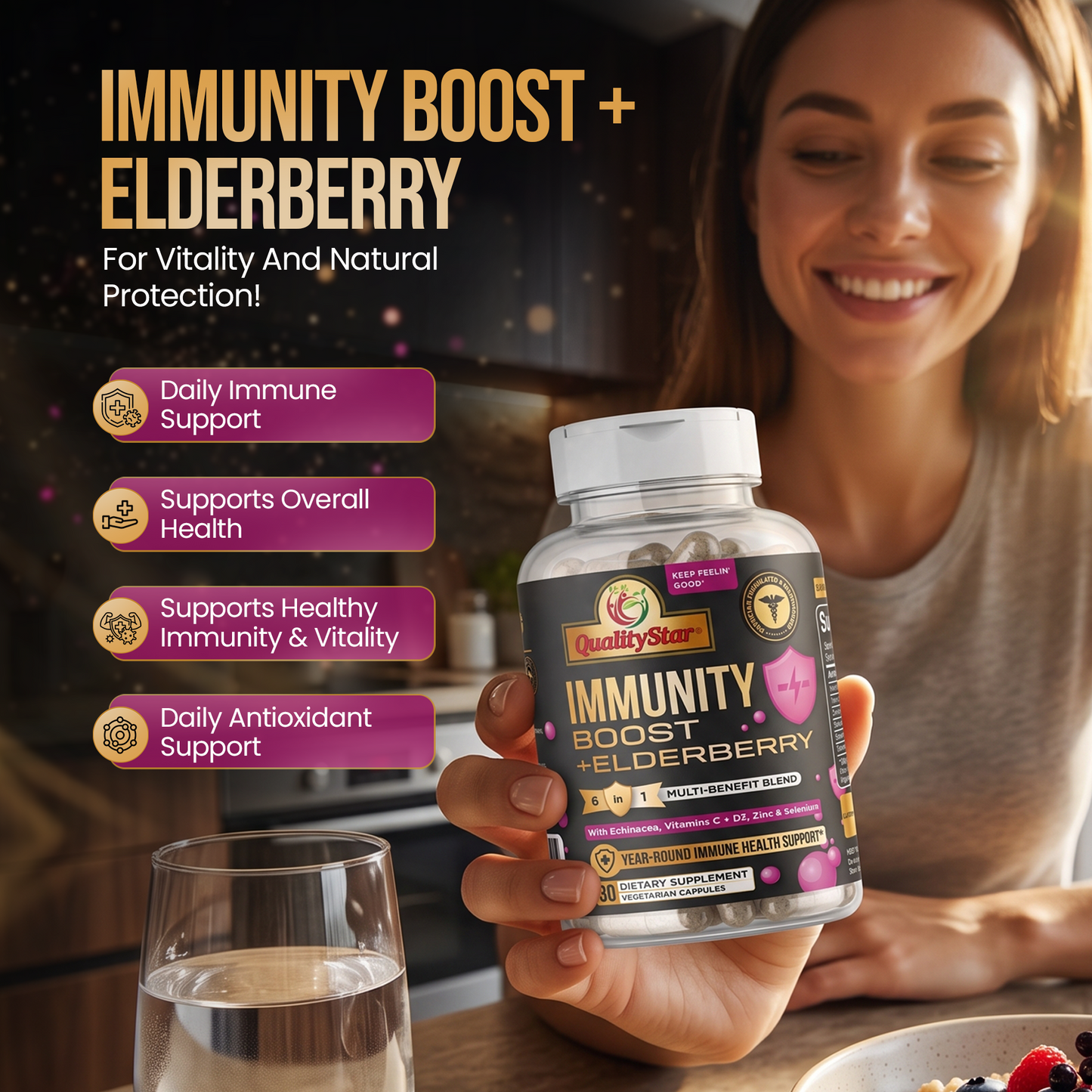 Immunity Boost + Elderberry