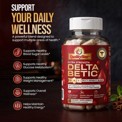 Delta Betic – Blood Sugar Support 