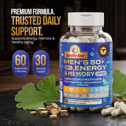 Men’s 50+ Multi, Energy & Memory Support