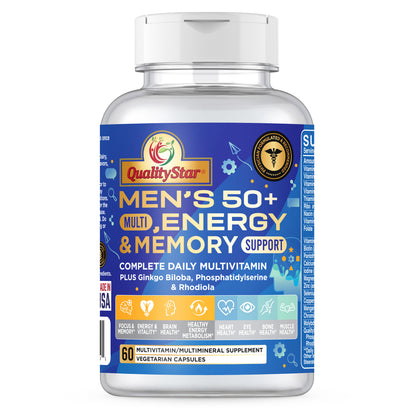 Men’s 50+ Multi, Energy & Memory Support