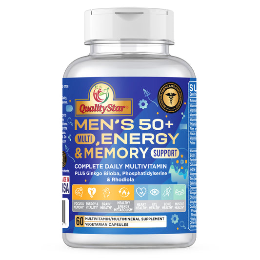 Men’s 50+ Multi, Energy & Memory Support