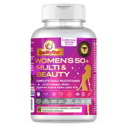 Women’s 50+ Multi & Beauty Support 